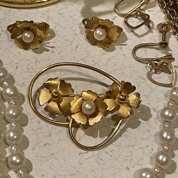 VTG 1950s-Y2K Hodge Podge Hearts & Love Valentine Jewelry Lot - Picture 9 of 16